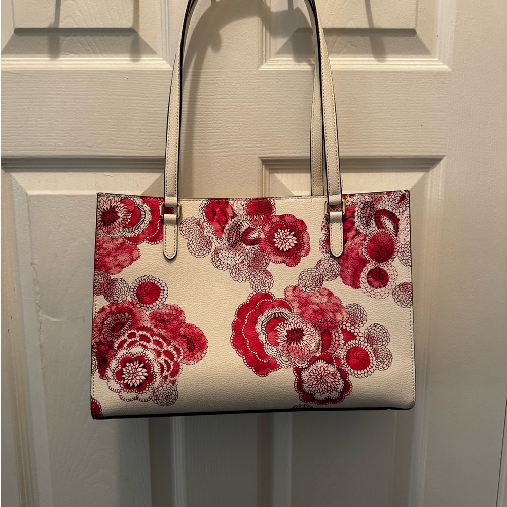 Floral Patterned Tote Bag